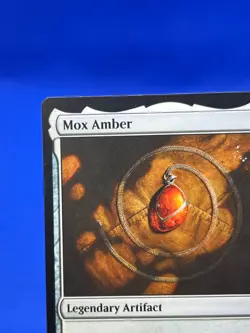 2018 Magic the Gathering Dominaria Mox Amber 224/269 Regular Mythic LP/MP - Image 5