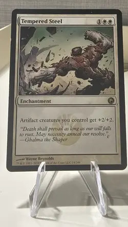 Tempered Steel Scars of Mirrodin 24/249 - Image 1