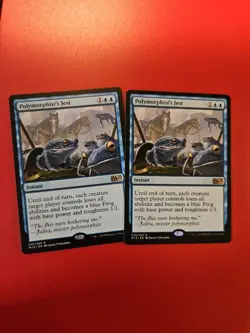 2x Polymorphist's Jest – Magic: The Gathering MTG M15 Rare – Near Mint - Image 1
