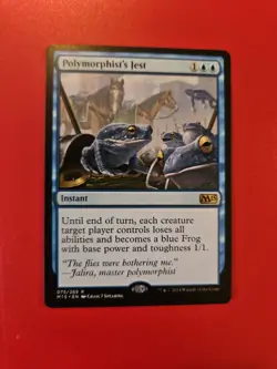 2x Polymorphist's Jest – Magic: The Gathering MTG M15 Rare – Near Mint - Image 2