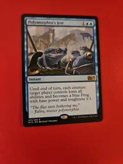2x Polymorphist's Jest – Magic: The Gathering MTG M15 Rare – Near Mint - Image 4