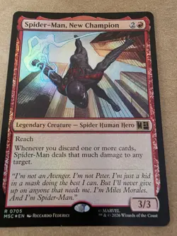 Spider-Man, New Champion - Foil Commander: Marvel Super Heroes - Mtg - Image 1