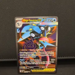 Mega Greninja ex Pokemon Chaos Rising 100/086 Full Art Ultra Rare - Image 1