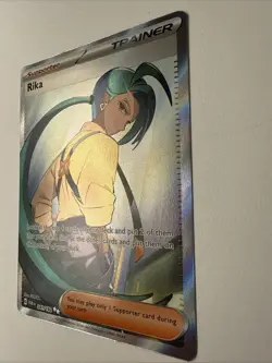 Rika 241/182 Ultra Rare 2023 Pokemon Paradox Rift Full Art Trainer Card - Image 3
