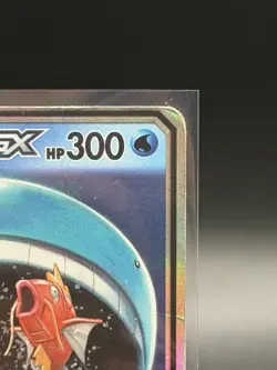 Pokemon Magikarp and Wailord Tag Team GX Promo Card Sun and Moon SM166 *Damaged* - Image 2