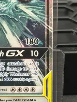 Pokemon Magikarp and Wailord Tag Team GX Promo Card Sun and Moon SM166 *Damaged* - Image 5
