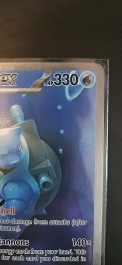 Pokemon TCG Blastoise EX SIR 200/165 Scarlet & Violet 151 Near Mint Condition - Image 4