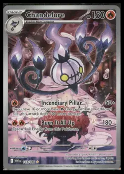 2025 Pokemon Scarlet & Violet - White Flare #103 Chandelure - Image 1