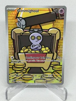Gimmighoul 198/182 SV04: Paradox Rift Holo NM - Image 1