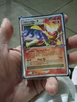 Pokemon TCG Infernape LV.X DP Black Star Promotional DP10 Holo Promo - Image 2