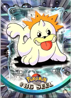 Seel #86 Non Holo Blue Logo Topps Pokemon TV Animation MP - Image 1