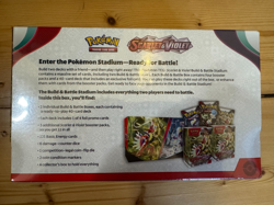 Pokemon TCG: Scarlet & Violet Build & Battle Stadium - NEW & SEALED 820650853470 - Image 2