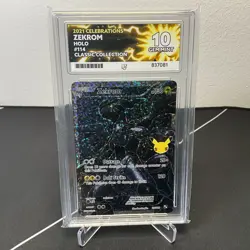 Graded ACE 10 - Zekrom - 114/114 - Celebrations - Pokemon - Classic Collection - Image 1