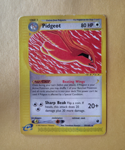 Pokemon TCG Pidgeot 059/165 Expedition Base Set Rare Regular Eng 2002 - Image 1