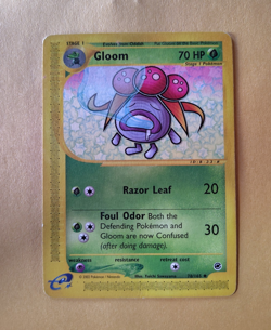 Pokemon TCG Gloom 078/165 Expedition Uncommon Regular E-Reader Eng - Image 1