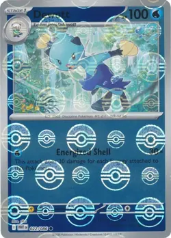 Dewott (Poke Ball Pattern) [WHT - 022/086] SV: White Flare - NM - Image 1