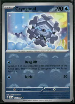 Cryogonal (Poke Ball Pattern) [BLK - 027/086] SV: Black Bolt - NM - Image 2