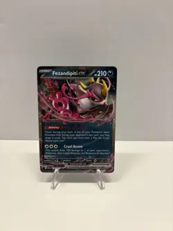 Fezandipiti ex 142/217 Double Rare Ascended Heroes Pokemon Holo Near Mint - Image 1