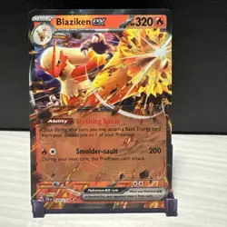 Pokemon TCG Blaziken EX 024/159 Journey Together Double Rare NM - Image 1