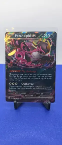 Pokemon - Fezandipiti ex 038/064 Sv: Shrouded Fable Holo Double Rare EX 210 HP - Image 1