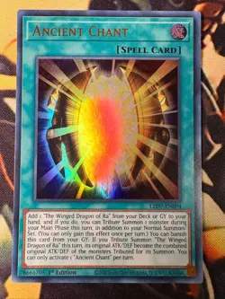 Yugioh: Ancient Chant - LED7-EN004 - Ultra Rare - 1st Edition - NM - Image 1