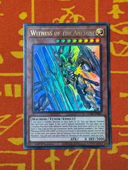 YUGIOH WITNESS OF THE ANCIENT ULTRA RARE CORI-EN081 - Image 1