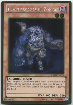 Plaguespreader Zombie PGLD-EN074 Gold Rare Unlimited Near Mint Yugioh - Image 2