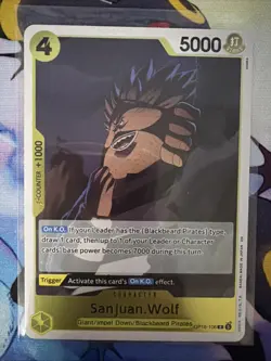 Sanjuan.Wolf OP16-106 Rare Foil One Piece The Time of Battle O54 - Image 1