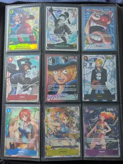 One Piece Parallel Alt Art Card Bundle - 74 Cards - All English - All NM+ - @80% - Image 1