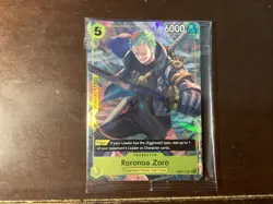Roronoa Zoro Illustration Box Vol.3 OP07-113 One Piece Sealed Near Mint - Image 1