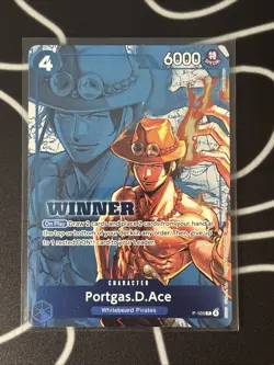 Portgas.D.Ace (Winner Pack 2026 Vol. 2) P-103 One Piece Promotion Cards Foil A - Image 1