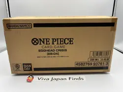 ONE PIECE Card Game Egghead Crisis EB-04 Sealed Carton Case 12 Box Japanese - Image 2