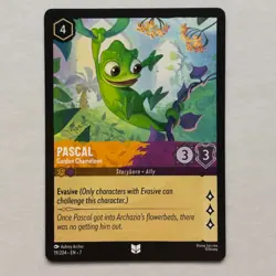 Pascal 19/204 Disney Lorcana Archazia's Island Regular Uncommon Card NM - Image 1