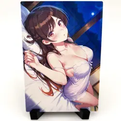 Rent-a-Girlfriend Chizuru Mizuhara Sexy Anime Waifu Girl Goddess Story Art Card - Image 1