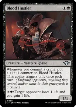 Blood Hustler -Foil Near Mint MTG Outlaws of Thunder Junction - Image 1