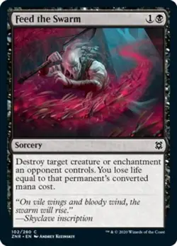 Feed the Swarm - Near Mint MTG Zendikar Rising - Image 1