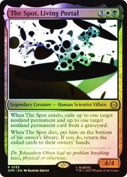 NM Foil The Spot, Living Portal, MTG, Marvel's Spider-Man, Magic, 153 - Image 1