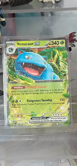 Venusaur ex (003/165) - Pokemon 151 - Near Mint condition- Scarlet & Violet - Image 1