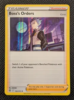 Boss's Orders (Cyrus) - 132/172 - Holo Rare - Brilliant Stars - NM/M - Image 1