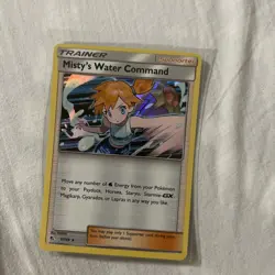 Misty's Water Command - Holo - 63/68 Hidden Fates - Pokemon TCG - Image 1
