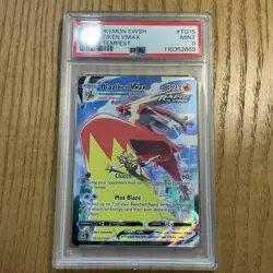 The Pokemon Company PSA 9 Blaziken VMAX TG15/TG30 Silver Tempest TG Holo - Image 1