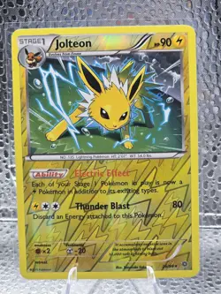 Pokemon Jolteon Reverse Holo Rare XY - Ancient Origins 26/98 LP - Image 1