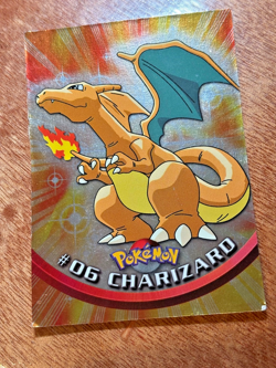 Pokemon Topps Charizard #06 TV Animation Edition Series 1 - VG - Image 2