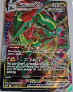 Rayquaza VMAX 111/203 Full Art Evolving Skies Pokemon TCG NM/M MINT Pack Fresh - Image 1