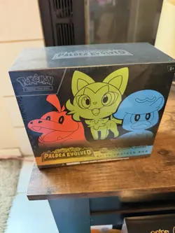 Paldea Evolved Pokemon Center ETB Sealed Brand New - Image 1
