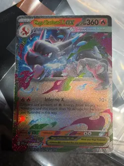 Mega Charizard X ex (#013/094) - Holofoil ME - Phantasmal Flames NM Pokemon - Image 1