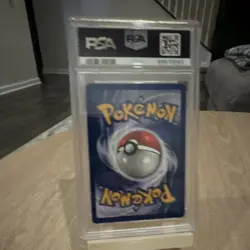 Pokemon TCG Fossil Kabutops Holo Rare Unlimited PSA 8 9/62 1999 HP 60 - Image 2