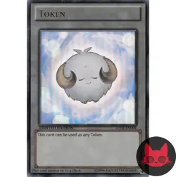 Yugioh Lamb Token LC04-EN008 Ultra Rare Limited Edition MP - Image 1