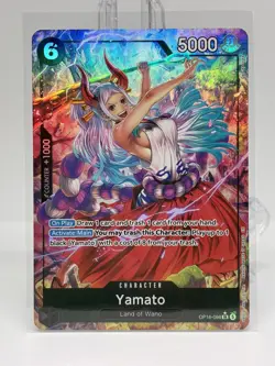 One Piece Yamato (Alt Art) OP16-098 SR The Time of Battle ENGLISH - Image 1