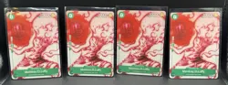 4X• Monkey.D.Luffy • P-061 Film Starter Deck 16 GREEN Uta One Piece TCG NM - Image 1